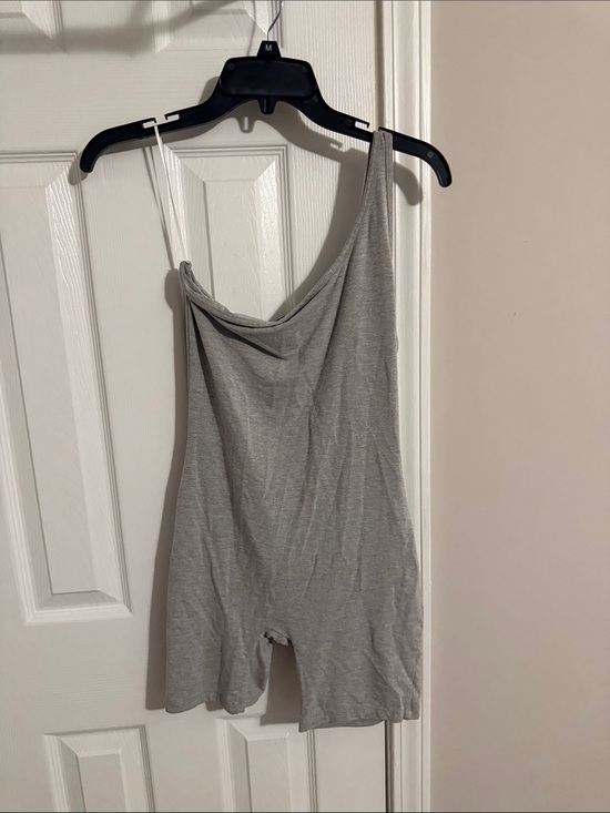 JLUXLABEL Pants - JLUXLABEL Gray Sleeveless Romper - Casual Pull-On